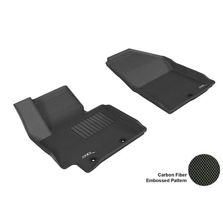 3D Maxpider KIA SOUL 2014 KAGU BLACK R1 Floor Mat L1KA02011509